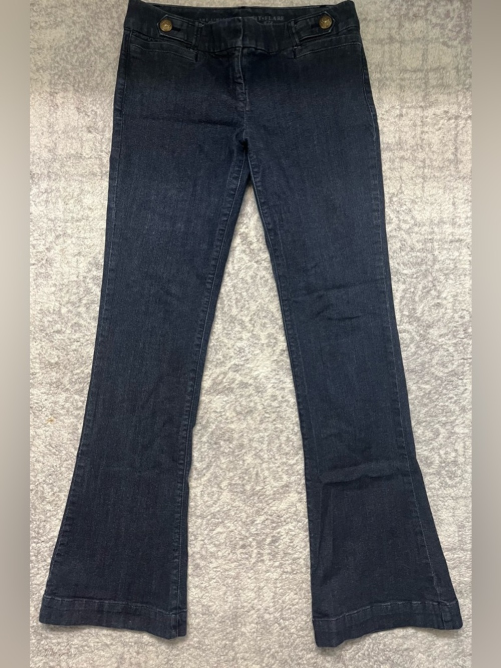 The Limited Fit & Flare 678 Dark Denim Low Rise Jeans